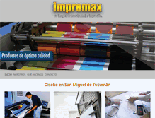 Tablet Screenshot of impremaxtuc.com